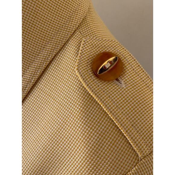 Vintage Valentino Miss V belted safari blouse top size 8 /42 - Picture 7 of 11